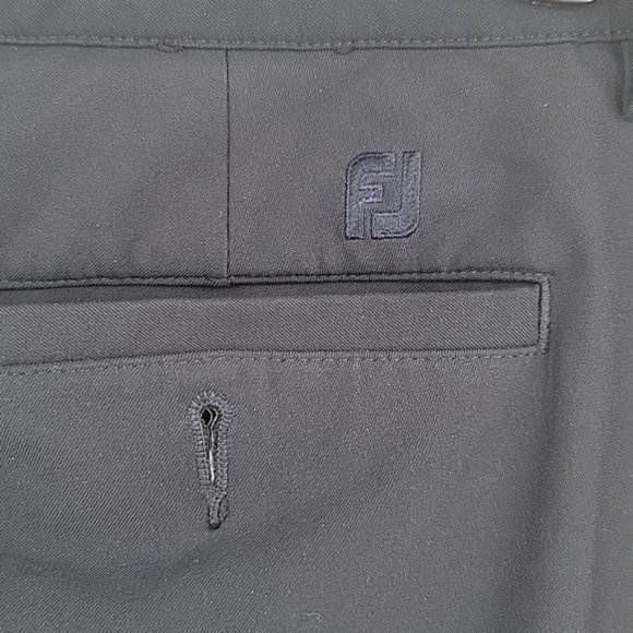 FootJoy Men's W40 Navy Blue‎ Flat Front Athletic Golf Shorts - Picture 7 of 7